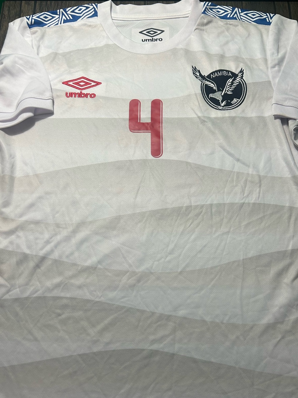 Umbro Brand NAMIBIA National Team  Men's JERSEY Sz SMALL New without tags